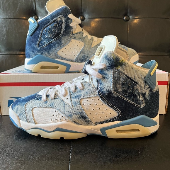 Jordan Shoes - Jordan 6 GS ‘Washed Denim 2022’